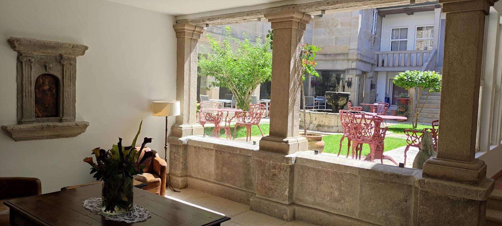 Hotel Monumento Convento De San Benito A Guarda Ngoại thất bức ảnh