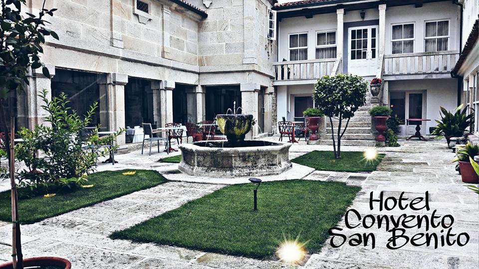 Hotel Monumento Convento De San Benito A Guarda Ngoại thất bức ảnh